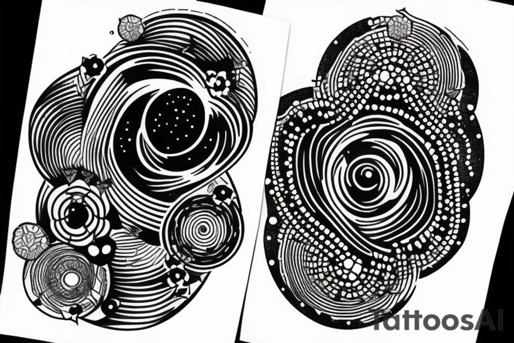 A BLACK HOLE tattoo idea
