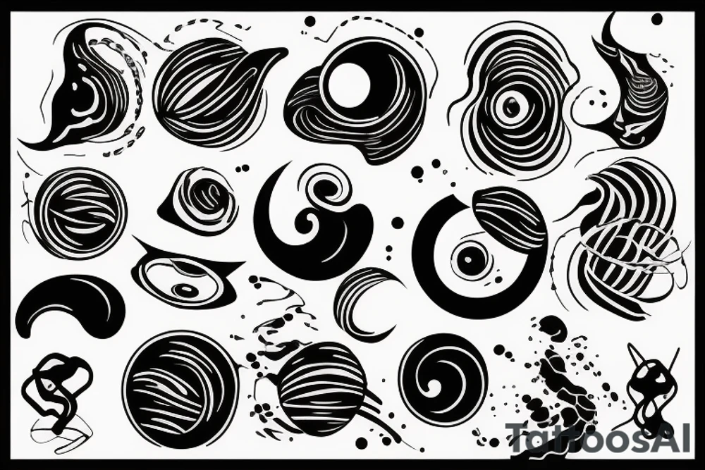 A BLACK HOLE tattoo idea