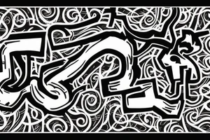 a lion with the date of the 06.08.2003 in roman letters beneath it tattoo idea