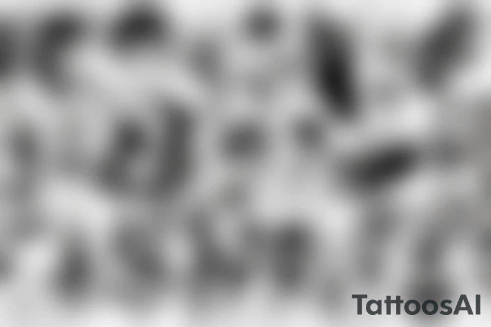 computers gym anime tattoo idea
