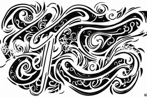 Make a tattoo for rihan name tattoo idea