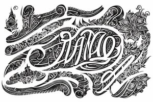 Rihaan tattoo idea