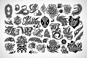 Rihaan tattoo idea