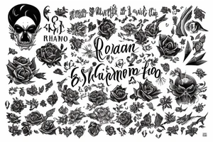 Rihaan tattoo idea