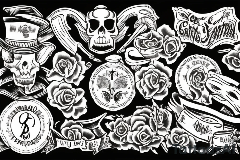 Coffin tattoo idea