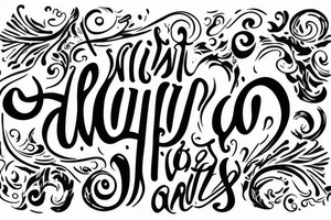 "Carlito" in script tattoo idea