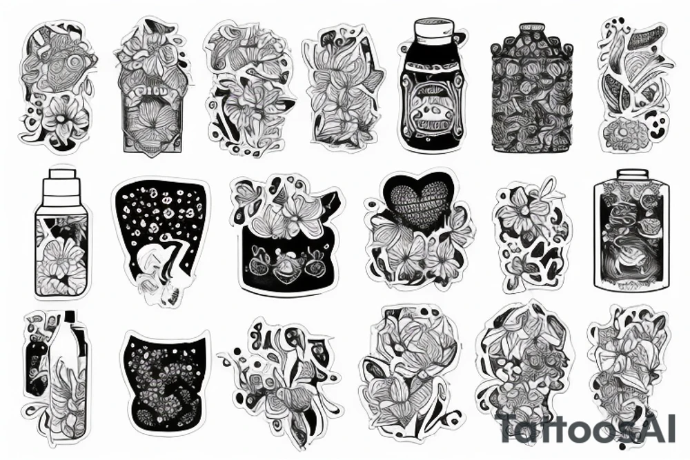 milk carton tattoo idea