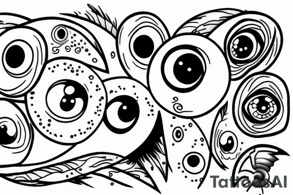 eyeball tattoo idea