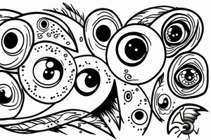eyeball tattoo idea