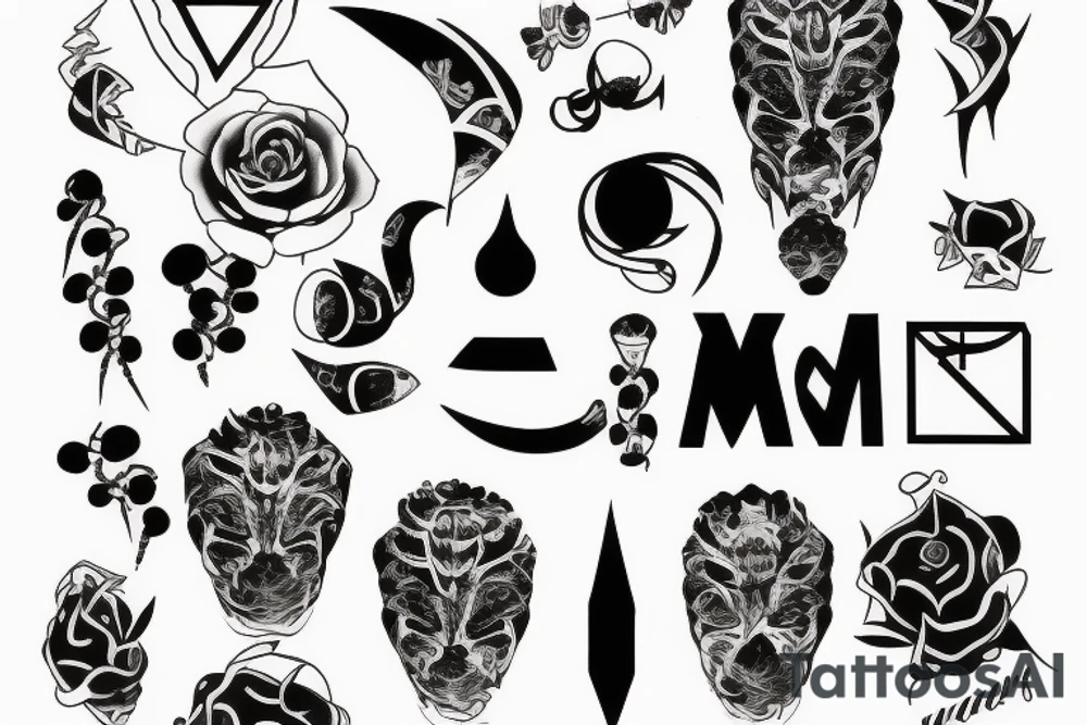 y AND m tattoo idea