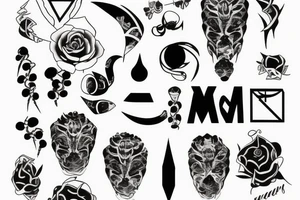 y AND m tattoo idea