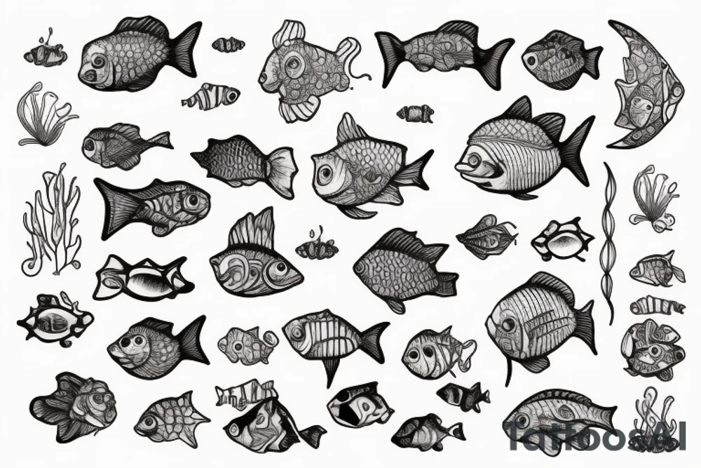 fish in a bowl tattoo idea