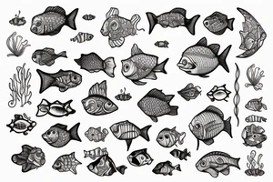 fish in a bowl tattoo idea