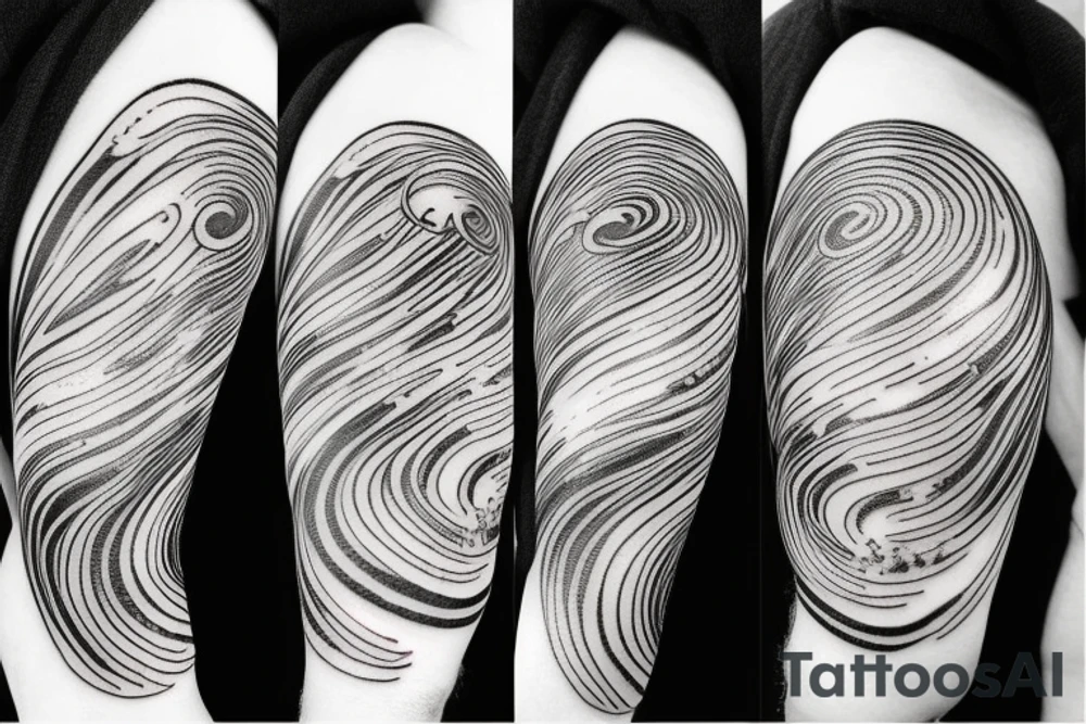 Galaxy tattoo idea