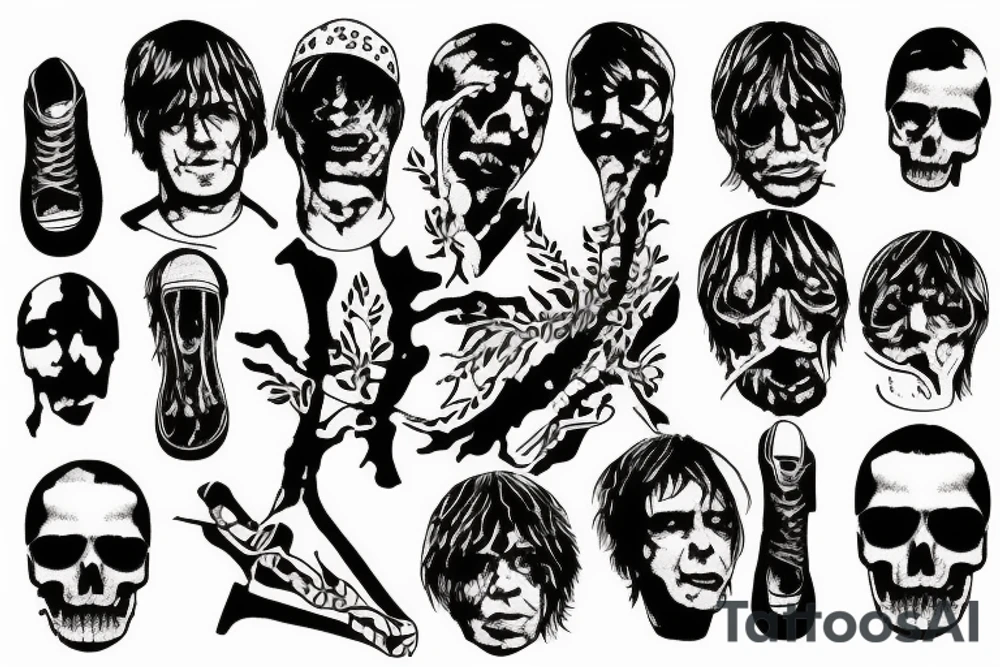 The Stone Roses band tattoo idea