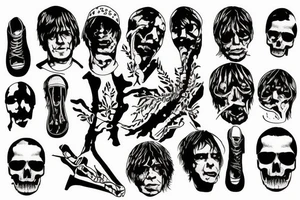 The Stone Roses band tattoo idea