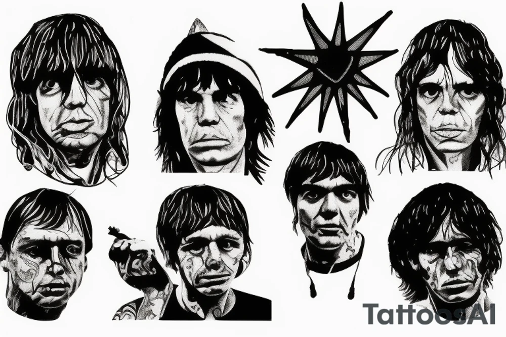 The Stone Roses band tattoo idea