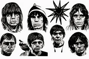 The Stone Roses band tattoo idea