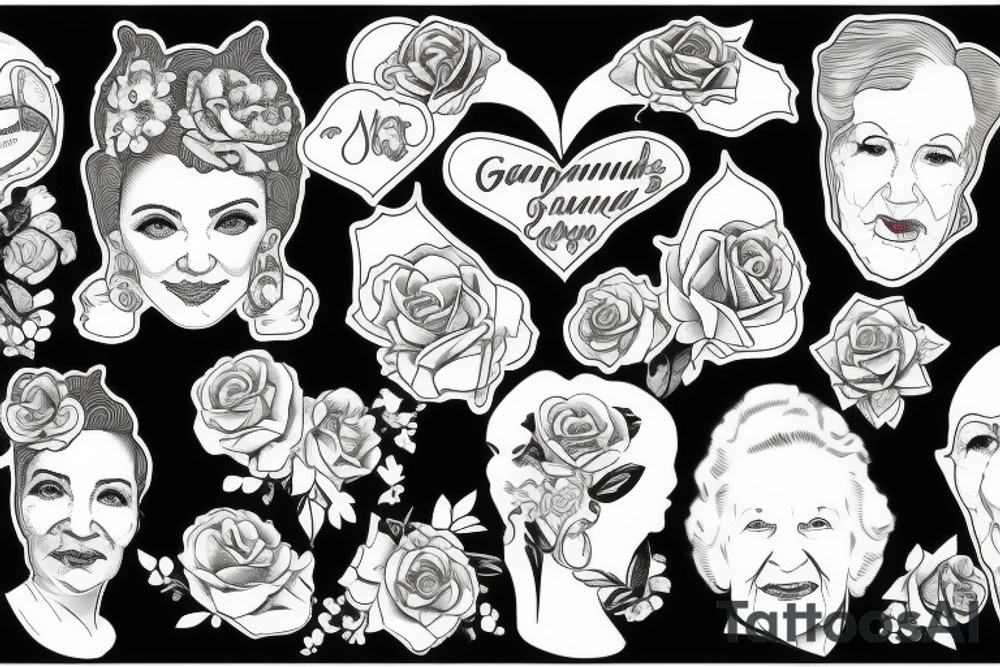 about my grandma who passed away tattoo idea