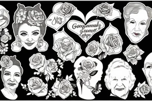 about my grandma who passed away tattoo idea