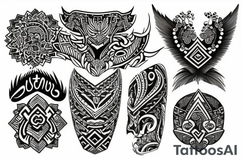 Polynesian tattoo tattoo idea