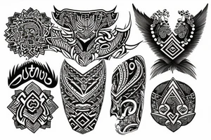 Polynesian tattoo tattoo idea