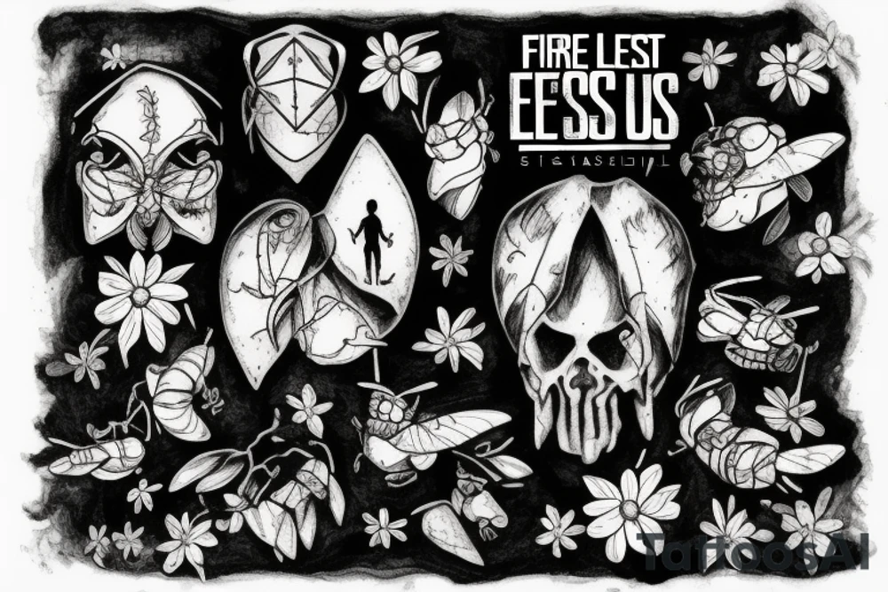 fireflies de the last of us tattoo idea