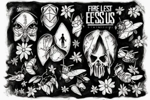 fireflies de the last of us tattoo idea