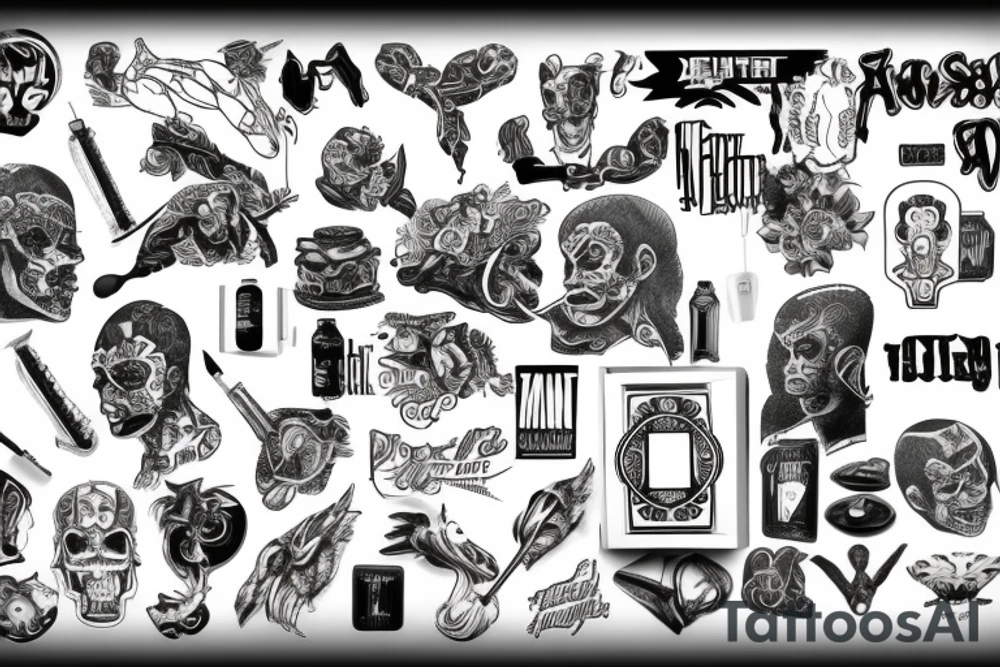 the detroit d tattoo idea