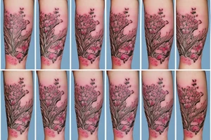 Cherry blossom tattoo idea