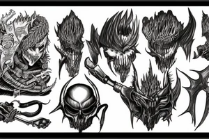 Guts Berserk tattoo idea