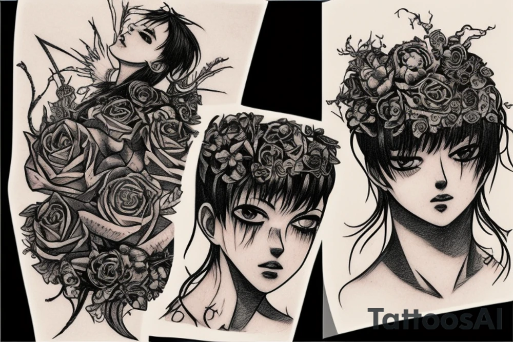 Guts and Casca tattoo idea