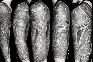 valhalla warrior tattoo idea