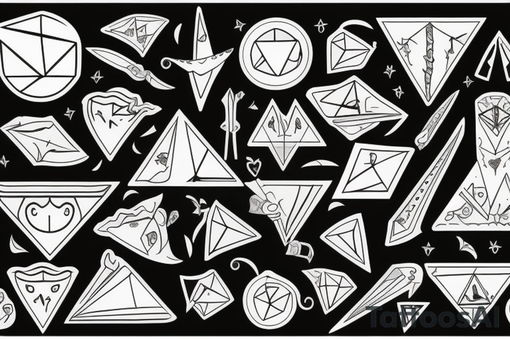Triangle tattoo idea