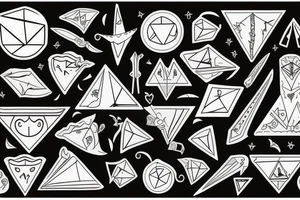 Triangle tattoo idea