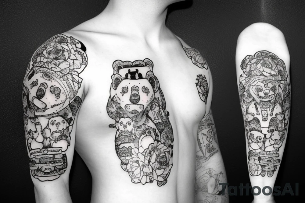 14031995 with bear tattoo idea