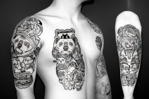 14031995 with bear tattoo idea