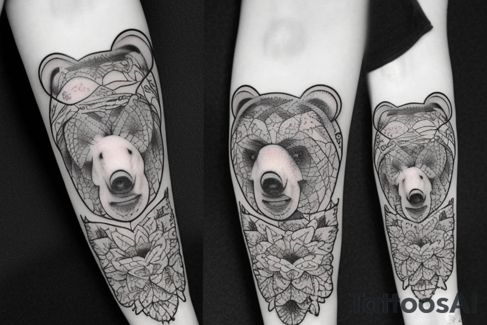 14031995 with bear tattoo idea