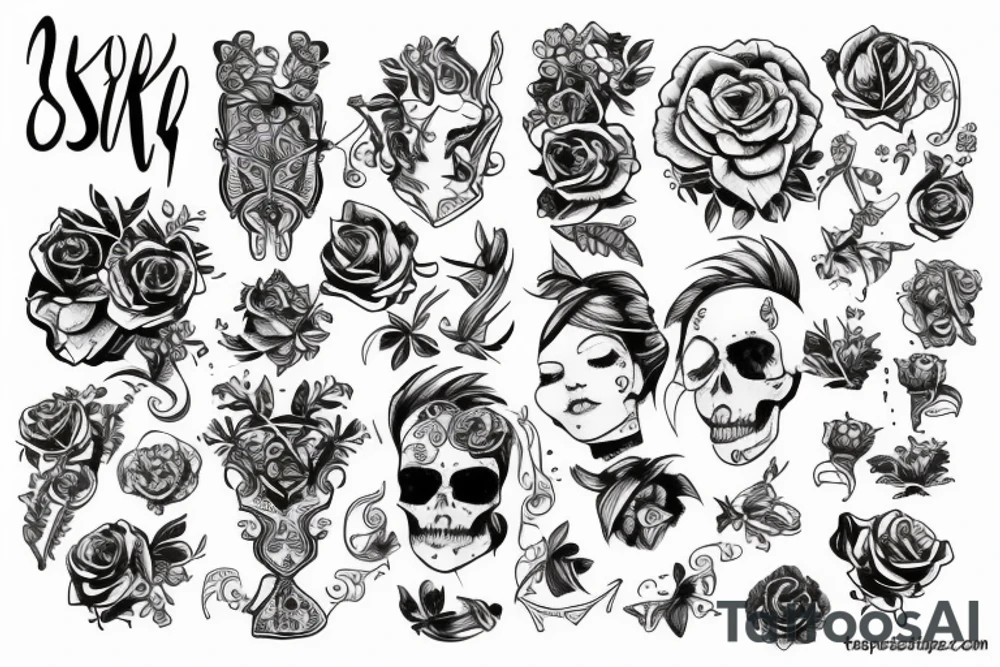 ДНК с деревом tattoo idea