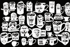 Coffee mugs "council people" tattoo idea