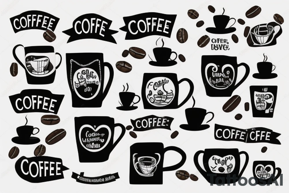 Coffee mugs "council people" tattoo idea