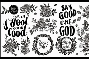 Say’s “there is no one in this world in which I am good for you” tattoo idea