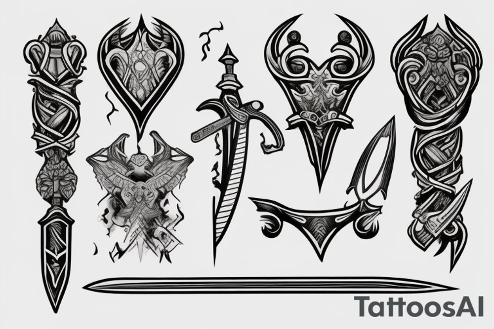 Sword tattoo idea