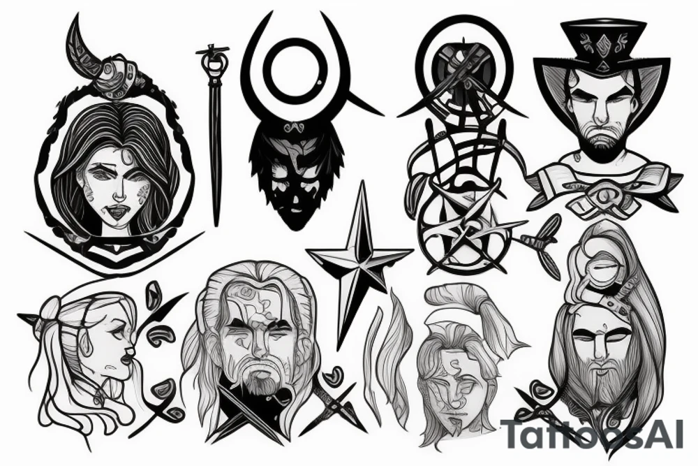 witcher tattoo idea