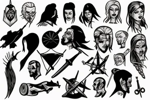 witcher tattoo idea