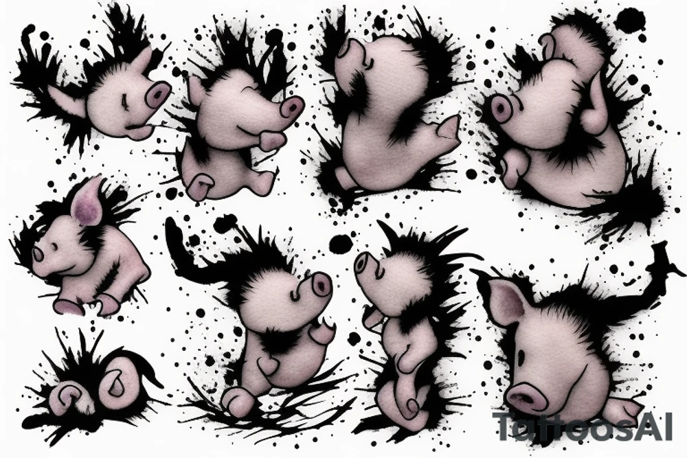 piglet tattoo idea