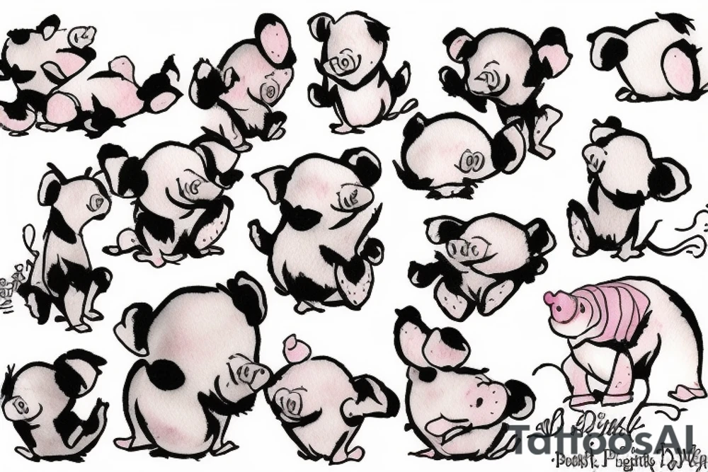 piglet tattoo idea