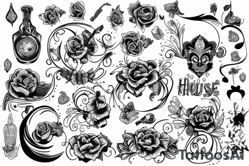 A house tattoo idea