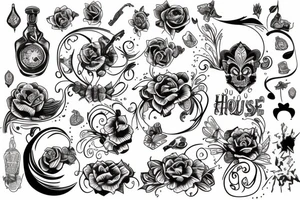 A house tattoo idea