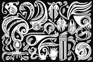 A house tattoo idea